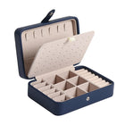 Leather Flip-Top Jewellery Box