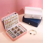 Leather Flip-Top Jewellery Box