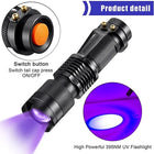 UV Flashlight for Stain Detection