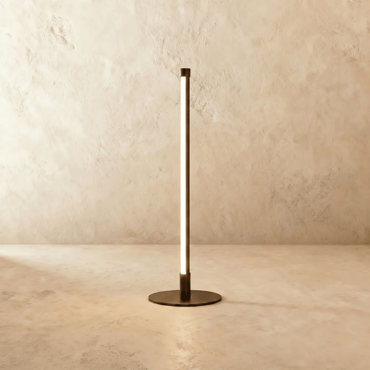 Nervesa Modern Metal LED Table Lamp for Bedroom and Living Room Accent Lighting