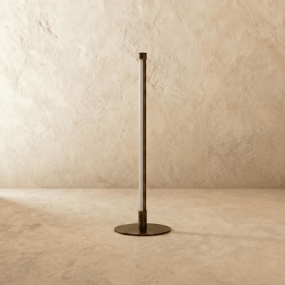 Nervesa Modern Metal LED Table Lamp for Bedroom and Living Room Accent Lighting