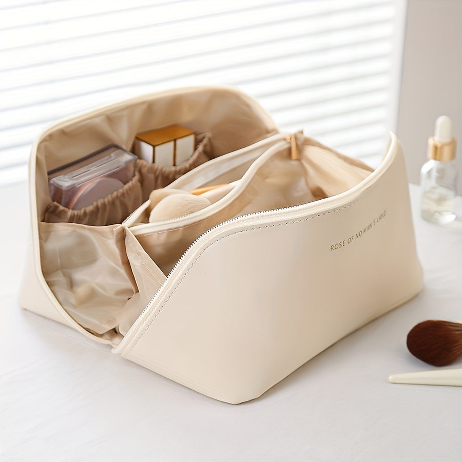 Zippered Makeup Organizer Bag