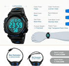 Men's Waterproof Digital Sports Watch