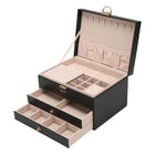Multilayer Leather Jewellery Box