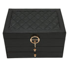 Multilayer Leather Jewellery Box