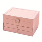 Multilayer Leather Jewellery Box