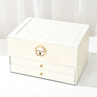 Multilayer Leather Jewellery Box