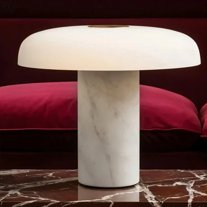 Umbriel Modern Metal LED Table Lamp with Warm Glow for Bedroom Decor