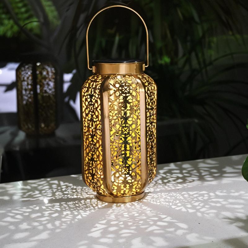 Lucerna Traditional Metal LED Garden Light Weatherproof Patio Pathway Lantern