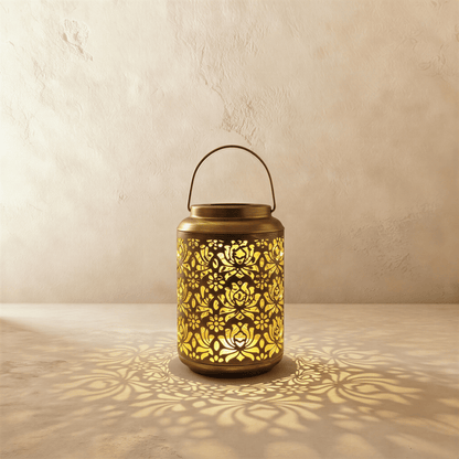 Lucerna Traditional Metal LED Garden Light Weatherproof Patio Pathway Lantern