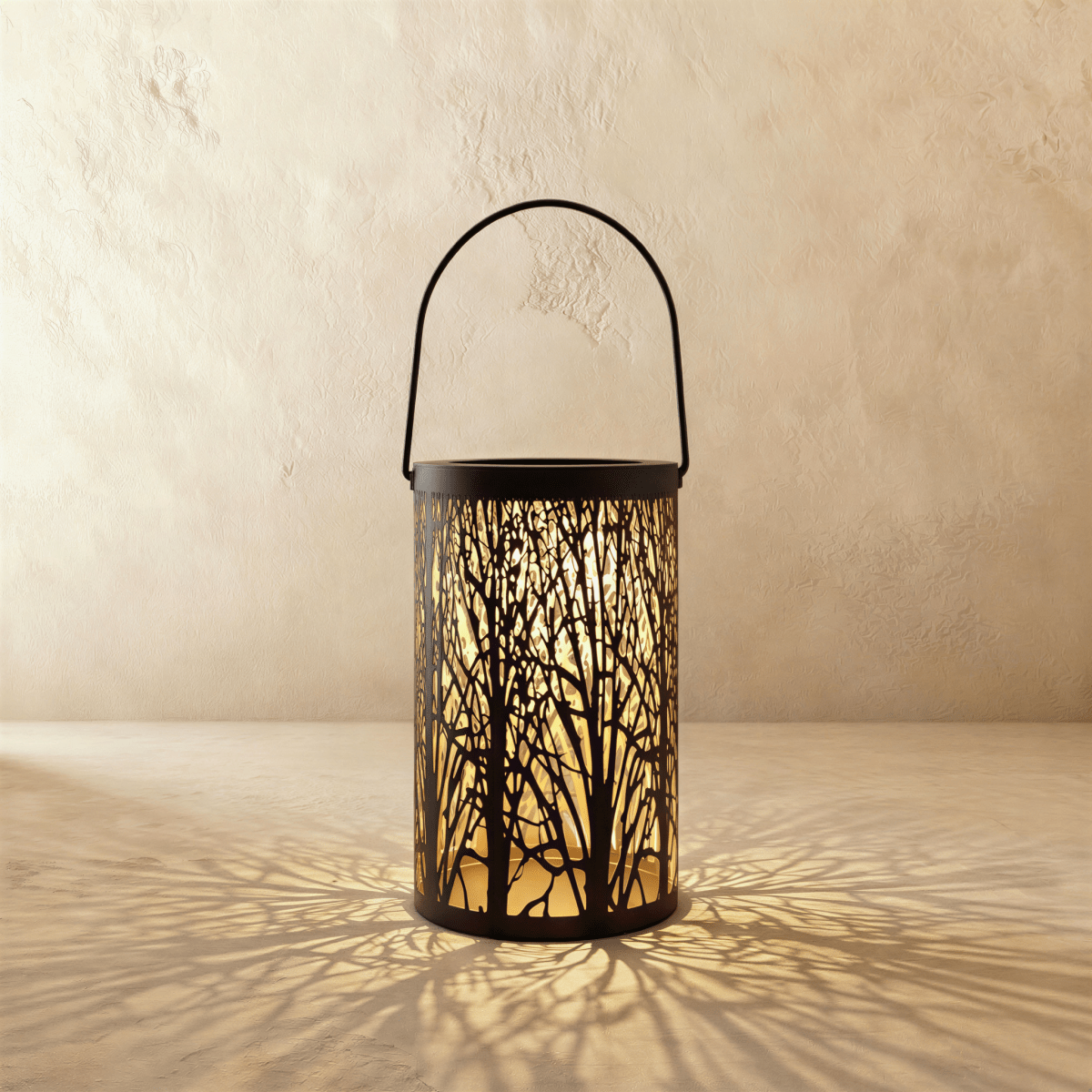 Lucerna Traditional Metal LED Garden Light Weatherproof Patio Pathway Lantern