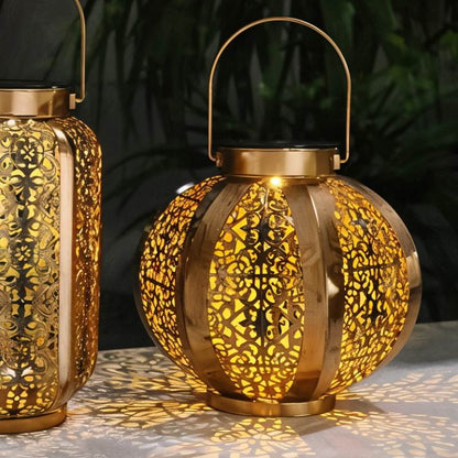 Lucerna Traditional Metal LED Garden Light Weatherproof Patio Pathway Lantern