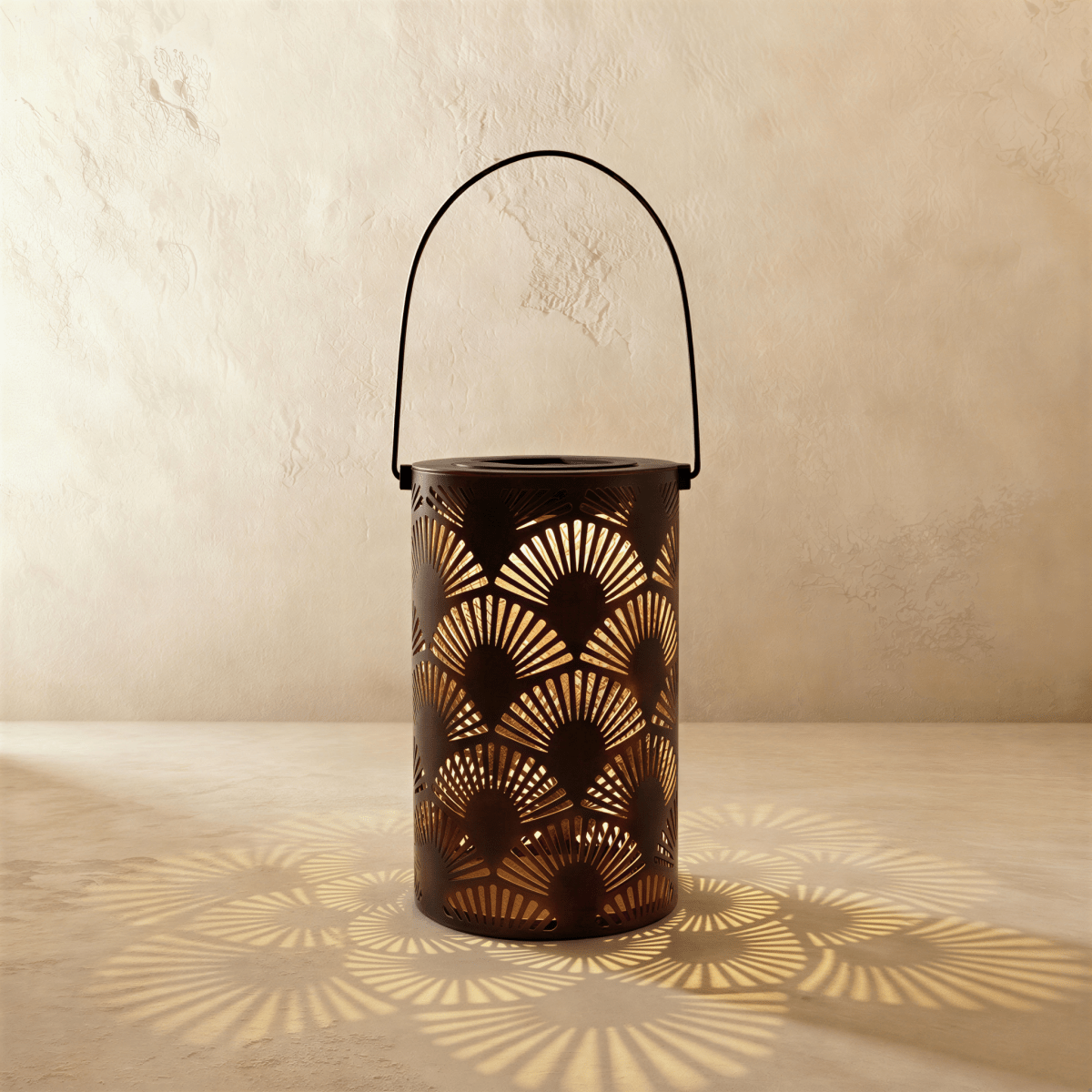 Lucerna Traditional Metal LED Garden Light Weatherproof Patio Pathway Lantern