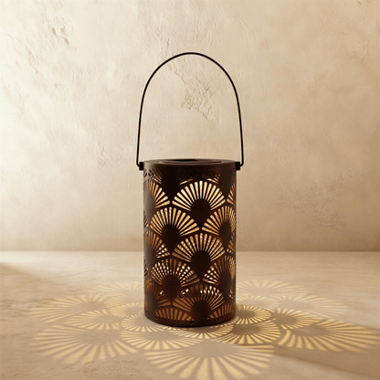 Lucerna Traditional Metal LED Garden Light Weatherproof Patio Pathway Lantern