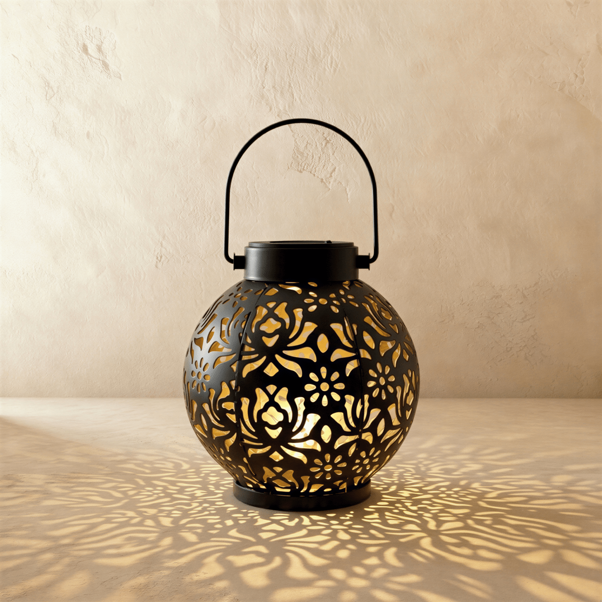 Lucerna Traditional Metal LED Garden Light Weatherproof Patio Pathway Lantern