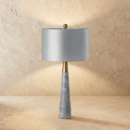 Pravelle Modern Fabric Table Lamp with Warm E27 Glow for Living Room Styling