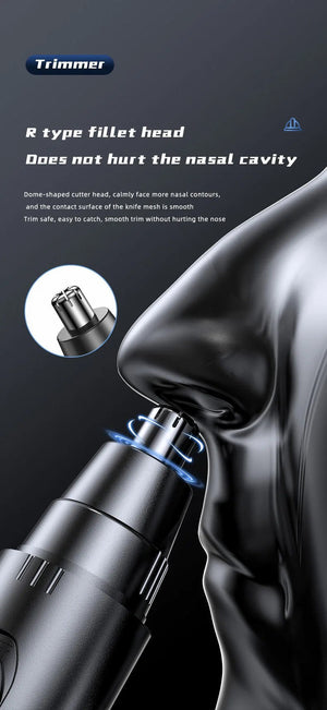 Rechargeable Nose & Ear Hair Trimmer