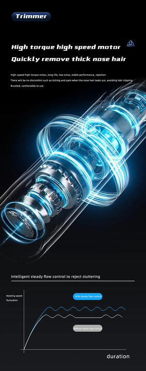 Rechargeable Nose & Ear Hair Trimmer