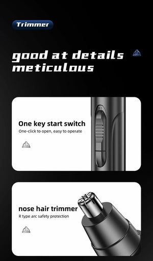 Rechargeable Nose & Ear Hair Trimmer