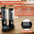 Electric Salt and Pepper Mill Set