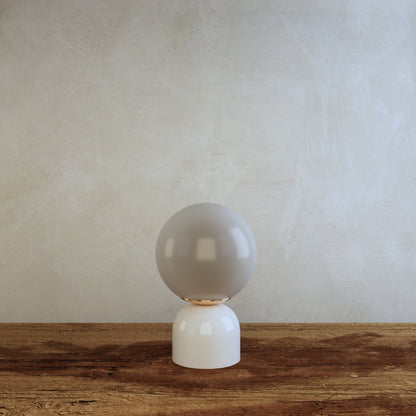 Willowmere Modern Marble Brass Table Lamp with Warm Ambient Glow for Bedroom Nightstands