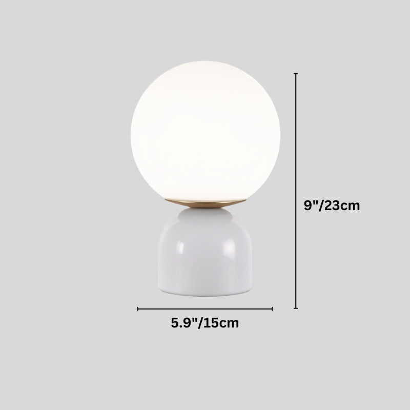 Willowmere Modern Marble Brass Table Lamp with Warm Ambient Glow for Bedroom Nightstands