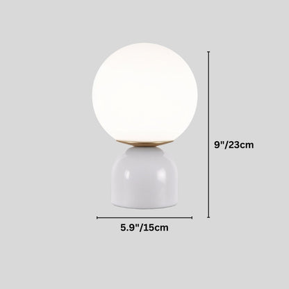 Willowmere Modern Marble Brass Table Lamp with Warm Ambient Glow for Bedroom Nightstands