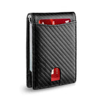 Leather Magnetic Card Holder