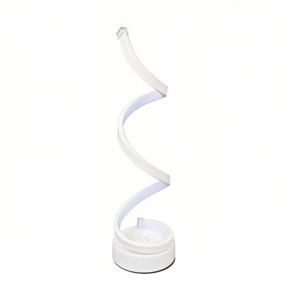 Cordelia Modern Aluminum Table Lamp with Integrated LED for Bedroom Accent Lighting