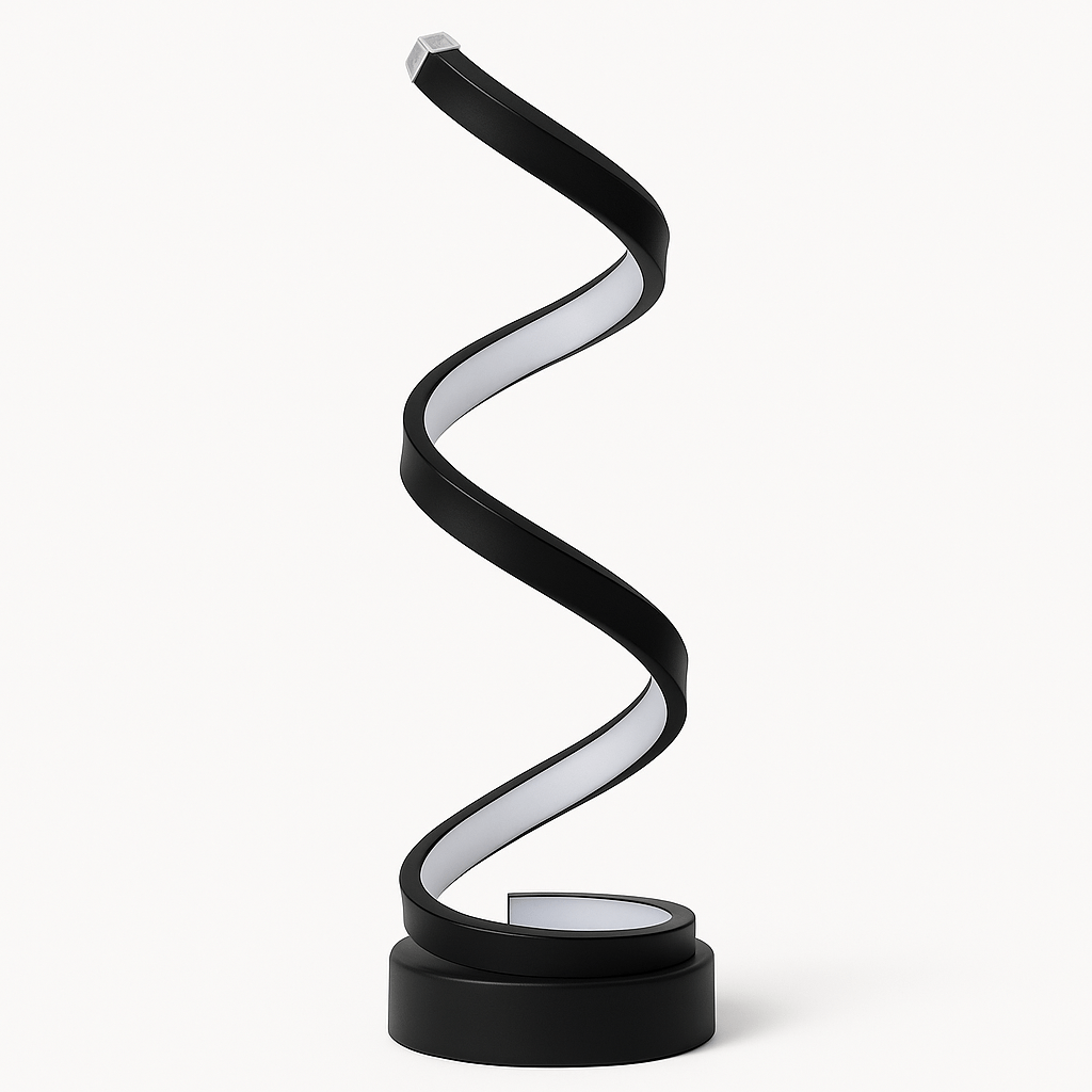 Cordelia Modern Aluminum Table Lamp with Integrated LED for Bedroom Accent Lighting