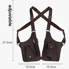 Multifunctional Crossbody Chest Bag