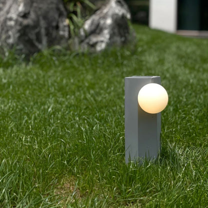 Solenne Modern Glass Concrete Rechargeable LED Table Lamp for Cordless Bedroom Ambiance