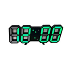 LED 3D Digital Wall Clock