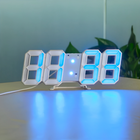 LED 3D Digital Wall Clock